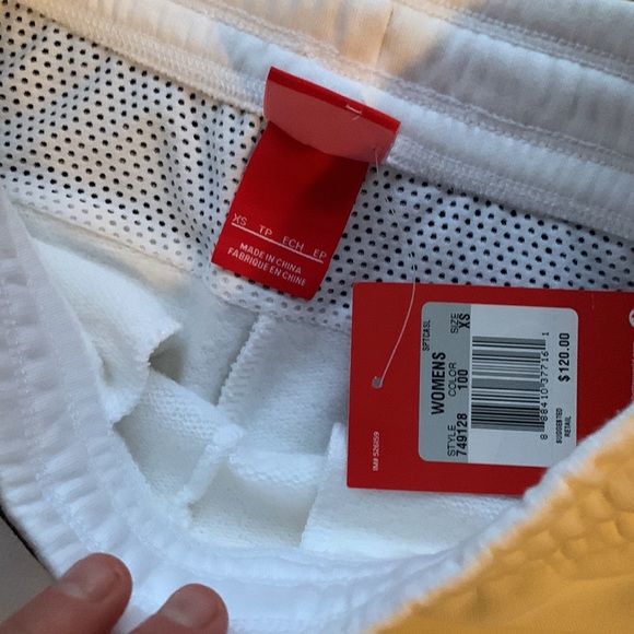 Nike NSW nocta fleece tech white jogger pants pleather 749128 Nikelab - Picture 5 of 9